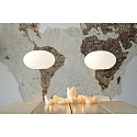 Casablanca Pendelleuchte AIH, 2-flammig, � 38cm, 2x E27, IP20, wei�-matt / Alu geb�rstet