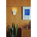 Casablanca LED Wandleuchte ASHIYA, indirekt, Aluminium handgeb�rstet, dimmbar, Wei� matt