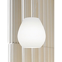 Casablanca Pendelleuchte BAGAN, IP20, 1-flammig, � 26cm, E27, opal wei�-matt