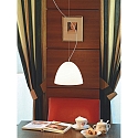 Casablanca Pendant luminaire BELL, E27, IP20, white matt