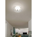 Casablanca ceiling luminaire BLOO IP20, crystal clear, mat, opal white dimmable