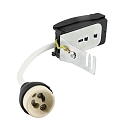 GU 10 socket with spacer