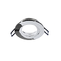 ceiling recessed luminaire SAMSOLA round, swivelling GU10 / GU5.3, glossy, silver dimmable