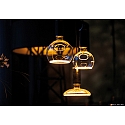 Segula LED Deko-Leuchtmittel ORBIT, IP20, � 22cm / H 12cm, E27, 4.5W 1900K 185lm 330�, dimmbar, rauchfarben