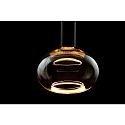 Segula LED Deko-Leuchtmittel SHINE, IP20, � 20cm / H 19cm, E27, 4.5W 2200K 300lm 330�, CRi >90, dimmbar, gold
