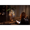 Segula LED Deko-Leuchtmittel MOON 150, IP20, � 15cm / H 18.5cm, E27, 6W 1900K 260lm 330�, dimmbar, rauchfarben