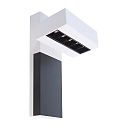 Deko-Light LED wall luminaire CETI 5, 10W 3000K 780lm 45�, dimmable, matt white / black