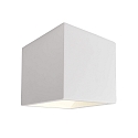 Deko-Light Beton-Wandaufbauleuchte CUBE, Up/Down, 1x G9 max. 25W , wei�
