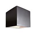 Deko-Light Beton-Wandaufbauleuchte CUBE, Up/Down, 1x G9 max. 25W , schwarz