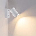 Leseleuchte CAN TILT SQUARE BASE MIX�N MATCH 1/3, IP20, eckige Basis mit Schalter, GU10, ohne Schirm, wei�