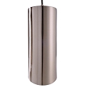 Deko-Light Pendant luminaire BARREL, 100W, E27, 220-240V, IP20, satined silver