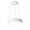 LED pendant luminaire SCULPTORIS 45, 26W, 4000K, 150�, matt white