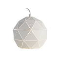 Deko-Light Pendelleuchte ASTEROPE RUND 250, E27, wei� matt