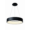 pendant luminaire SCULPTORIS 40 CCT DIM CCT Switch, ring shape IP20, mat, deep black dimmable