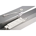 Deko-Light LED Pendelleuchte LED PANEL, eckig, 50W, 3000/4000K, 6100lm, IP40, dimmbar, aluminium