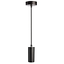 LED Pendelleuchte LUCEA DIM, 10W 2700K 1300lm 36�, CRi >90,  inkl. Ring (schwarz), dimmbar, tiefschwarz