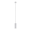 pendant luminaire CAN 150 down, cylindrical, direct GU10 IP20, white