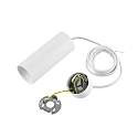 pendant luminaire CAN 150 down, cylindrical, direct GU10 IP20, white