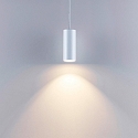 pendant luminaire CAN 150 down, cylindrical, direct GU10 IP20, white