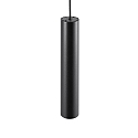 Deko-Light Spot-Spot-Pendelleuchte CAN 350, IP20, Kopf 35cm / Textil-Kabel max. 170cm, GU10, starr, schwarz