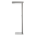 Deko-Light LED floor lamp OFFICE TWO, Up / Down, 80W 4000K 8300lm 2065cd 115� / 75�, UGR<19, dimmable, Alu silver