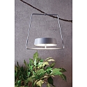 Deko-Light LED-Magnetleuchte MIRAM - Leuchtenkopf zur Kombination - Tisch-/Wand-/Pendelleuchte, IP54, Up/Down, 3.7V, 2.2W 3000K, grau