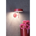 Deko-Light LED-Magnetleuchte MIRAM - Leuchtenkopf zur Kombination - Tisch-/Wand-/Pendelleuchte, IP54, Up/Down, 3.7V, 2.2W 3000K, rot