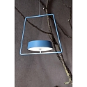 Deko-Light LED-Magnetleuchte MIRAM - Leuchtenkopf zur Kombination - Tisch-/Wand-/Pendelleuchte, IP54, Up/Down, 3.7V, 2.2W 3000K, blau