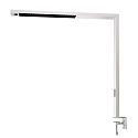 LED Tischleuchte OFFICE THREE STANDARD MOTION, IK06, Up/Down, 80W 4000K 10100lm, CRi 95, UGR 6, Sensoren + Touch-Dimmer, wei�