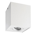  Kapego ceiling luminaire Dato, 220-240V AC / 50-60Hz, GU10, 50W, aluminum, white