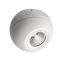 LED ceiling luminaire BELLATRIX, 220-240V AC / 50-60Hz, 10.8W 3000K 870lm 1450cd 40�, cRi >90, swivelling, white