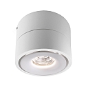 Deko-Light LED Deckenstrahler UNI II TILT, IP20, CRi >90, kardanisch, dimmbar, 12W 3000K 670lm 36�, wei�