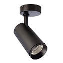 ceiling luminaire LUCEA TILT 20 CCT Switch, adjustable IP20, transparent, deep black dimmable