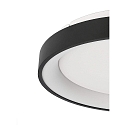 Deko-Light LED Deckenaufbauleuchte MEROPE, 40cm, 30W, 3000/4000K, IP20, schwarz