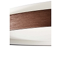 Deko-Light wall and ceiling luminaire MEROPE 60 IP20, coffee brown