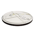 Deko-Light LED Deckenaufbauleuchte MEROPE, 80cm, 60W, 3000/4000K, IP20, schwarz