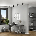 Deko-Light Deckenstrahler CAN TILT SQUARE, IP20, 1-flammig, eckige Basis, L�nge 11cm, GU10, verstellbarer Kopf, schwarz