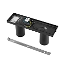 Deko-Light Deckenstrahler CAN TILT SQUARE, IP20, 2-flammig, eckige Basis, L�nge 30.5cm, 2x GU10, verstellbar, schwarz