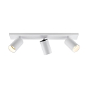 ceiling luminaire CAN TILT SQUARE 48CM 3 flames, square, cardanic swivelling GU10 IP20, white