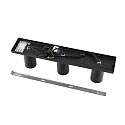 Deko-Light Deckenstrahler CAN TILT SQUARE, IP20, 3-flammig, eckige Basis, L�nge 48cm, 3x GU10, verstellbar, schwarz