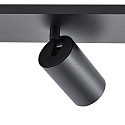 Deko-Light Deckenstrahler CAN TILT SQUARE, IP20, 3-flammig, eckige Basis, L�nge 48cm, 3x GU10, verstellbar, schwarz