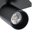 Deko-Light Deckenstrahler CAN TILT SQUARE, IP20, 3-flammig, eckige Basis, L�nge 48cm, 3x GU10, verstellbar, schwarz