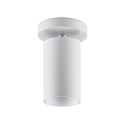 ceiling luminaire CAN TILT ROUND � 8CM 1 flame, round, cardanic swivelling GU10 IP20, white