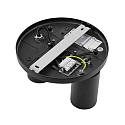 Deko-Light Deckenstrahler CAN TILT ROUND, IP20, 2-flammig, runde Basis, � 20cm, 2x GU10, verstellbar, schwarz