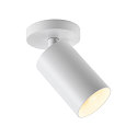 Deko-Light ceiling luminaire CAN TILT ROUND BASE � 8CM MIX�N MATCH 1 flame, round, without shade, cardanic swivelling GU10 IP20, white