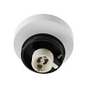 Deko-Light ceiling luminaire CAN TILT ROUND BASE � 8CM MIX�N MATCH 1 flame, round, without shade, cardanic swivelling GU10 IP20, white