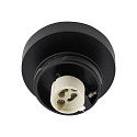 Deko-Light Deckenaufbau-Strahler  CAN TILT ROUND BASE MIX'N MATCH 1/3, IP20, rund, � 8cm, 1-flammig, GU10, ohne Schirm, schwarz