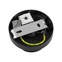 Deko-Light Deckenaufbau-Strahler  CAN TILT ROUND BASE MIX'N MATCH 1/3, IP20, rund, � 8cm, 1-flammig, GU10, ohne Schirm, schwarz