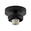 Deko-Light Deckenaufbau-Strahler  CAN TILT ROUND BASE MIX'N MATCH 1/3, IP20, rund, � 8cm, 1-flammig, GU10, ohne Schirm, schwarz