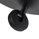 Deko-Light ceiling luminaire CAN TILT ROUND BASE � 20CM MIX�N MATCH 2 flames, round, without shade, cardanic swivelling GU10 IP20, black